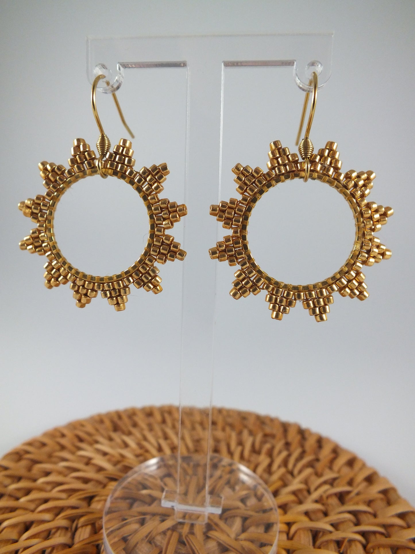 Boucles d'oreilles Hélios