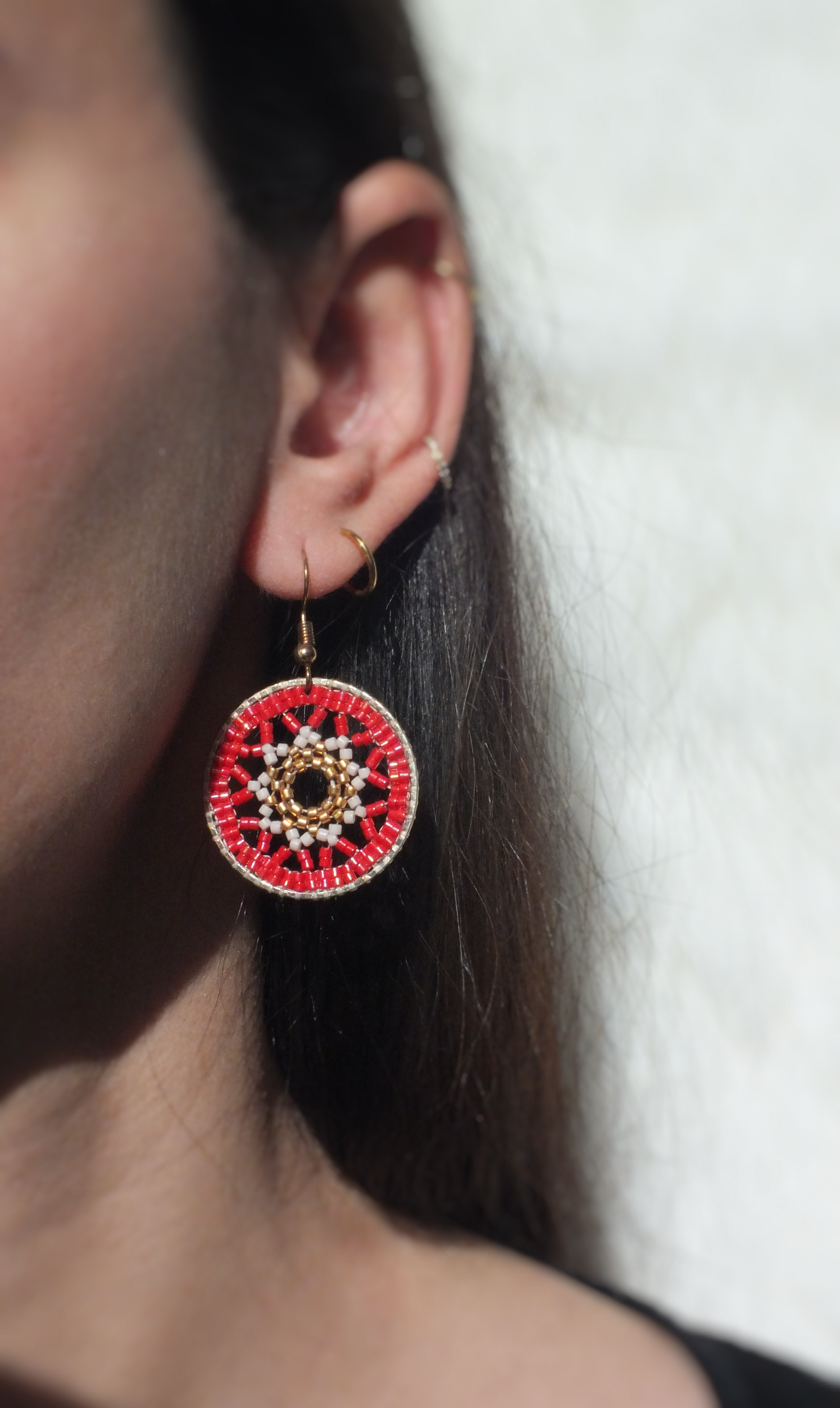 Boucles d'oreilles Gaïa