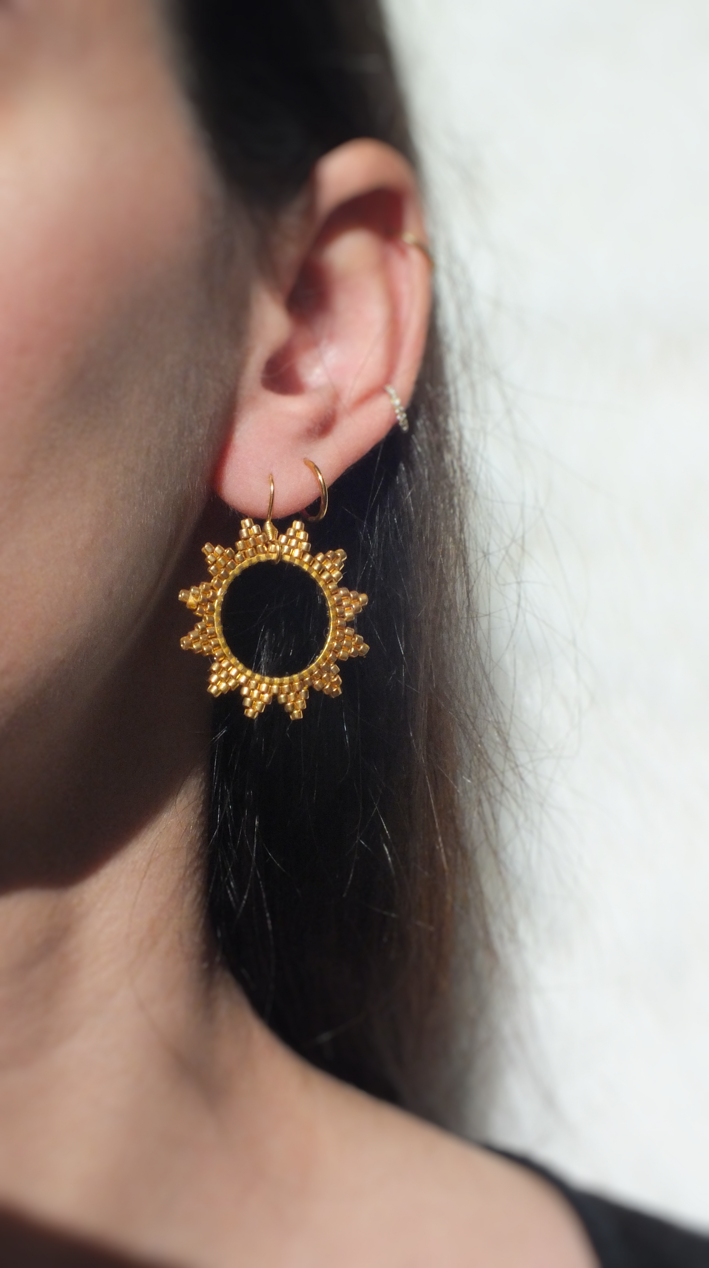 Boucles d'oreilles Hélios