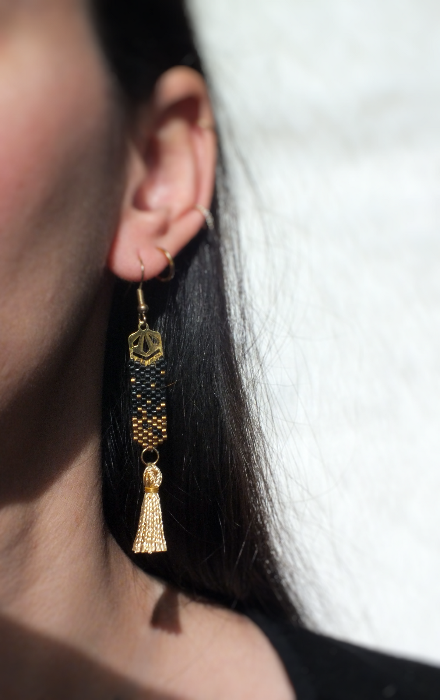 Boucles d'oreilles Mahou