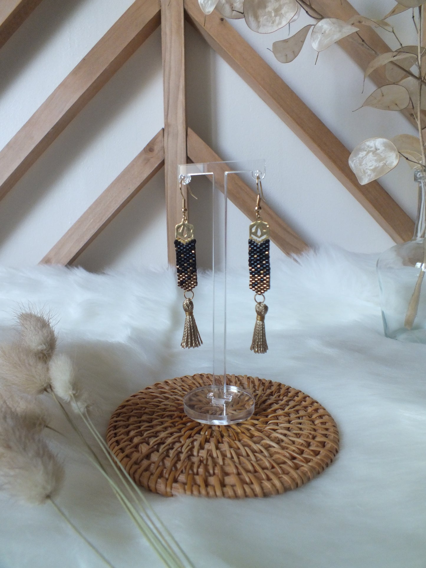 Boucles d'oreilles Mahou