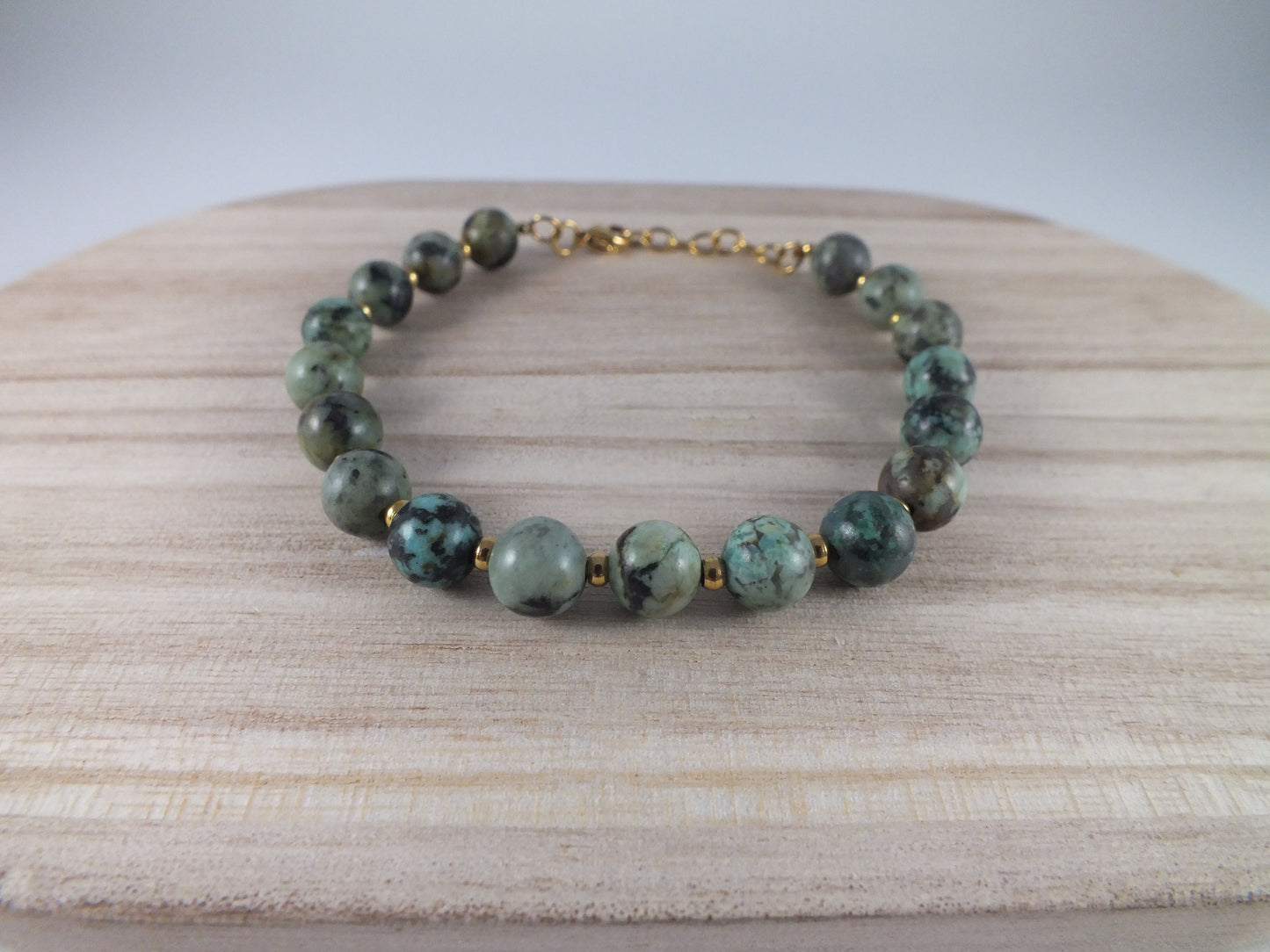 Bracelet Turquoises africaines