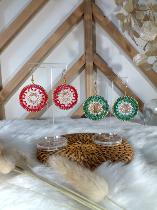 Boucles d'oreilles Gaïa