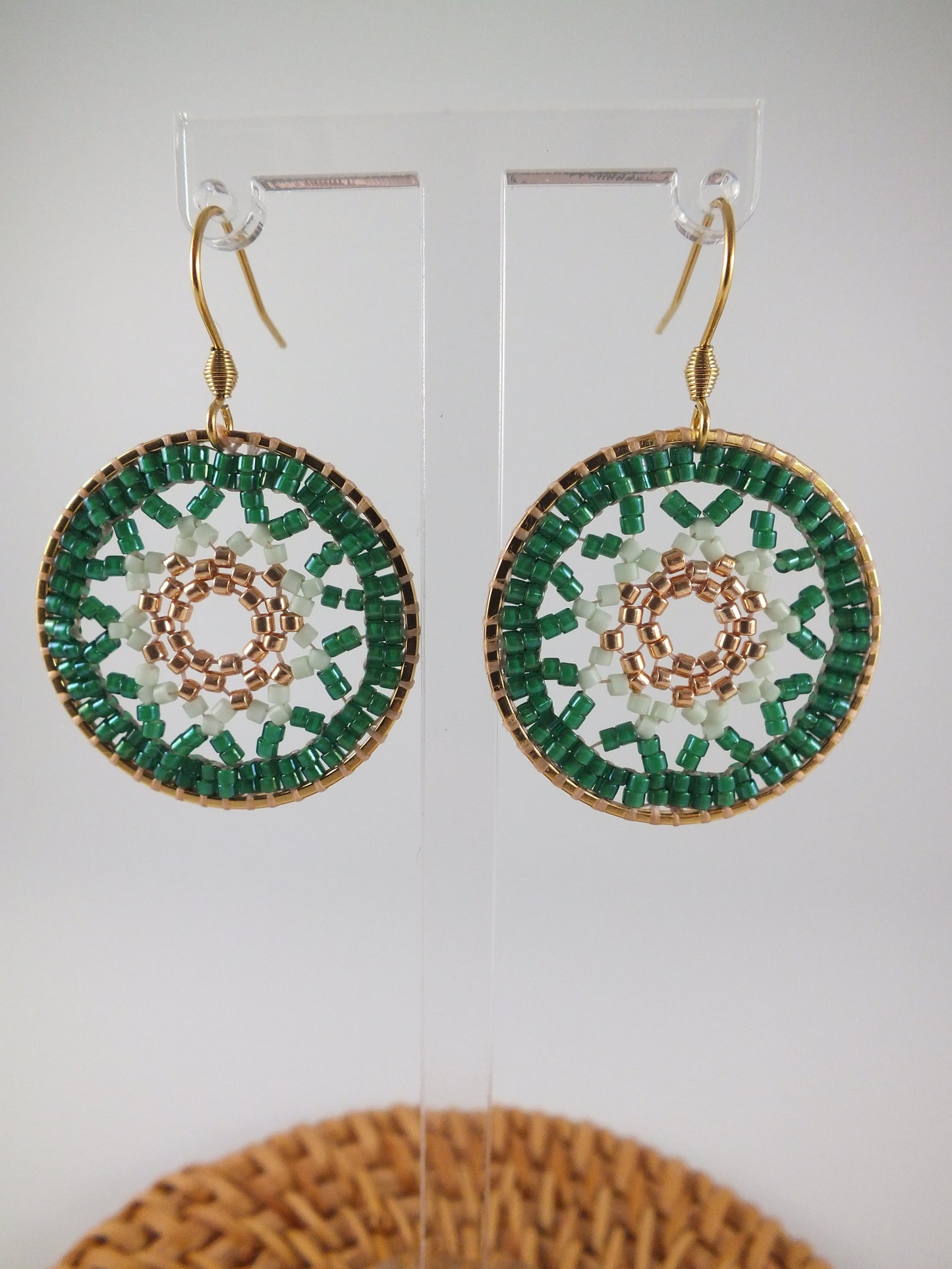Boucles d'oreilles Gaïa