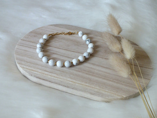 Bracelet Howlite