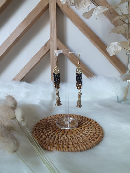 Boucles d'oreilles Mahou