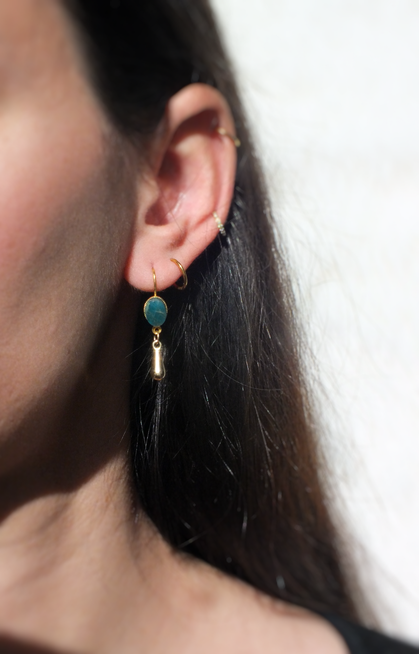Boucles d'oreilles Neptune