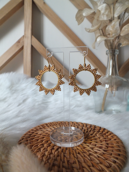 Boucles d'oreilles Hélios